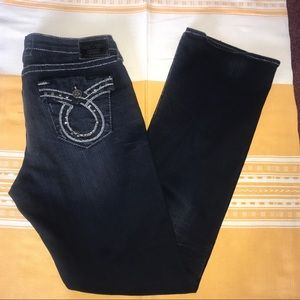 Big Star Dark Wash LONG bootcut jeans